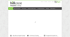 Desktop Screenshot of hillcrestcushing.com